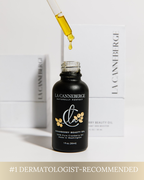 LA CANNEBERGE Organic Pure Cranberry Beauty Oil 1 FI Oz